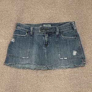 Vintage Abercrombie Denim Mini Skirt